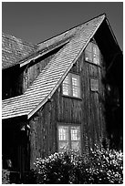 The Chateau at the Oregon Caves. Oregon, USA ( black and white)