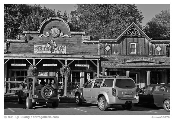 Stores in western style, Winthrop. Washington