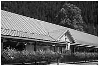 General Store, Newhalem. Washington ( black and white)