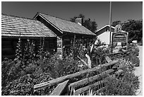 Historical Museum, Eastsound, Orcas Island. Washington ( black and white)