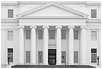 State department of archives and history. Montgomery, Alabama, USA (black and white)