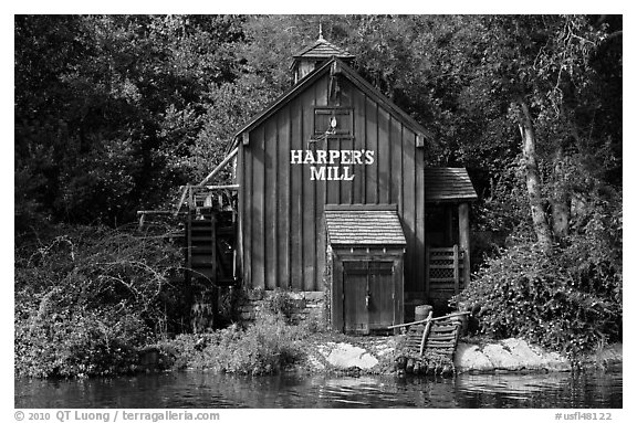 Harpers Mill, Magic Kingdom, Walt Disney World. Orlando, Florida, USA