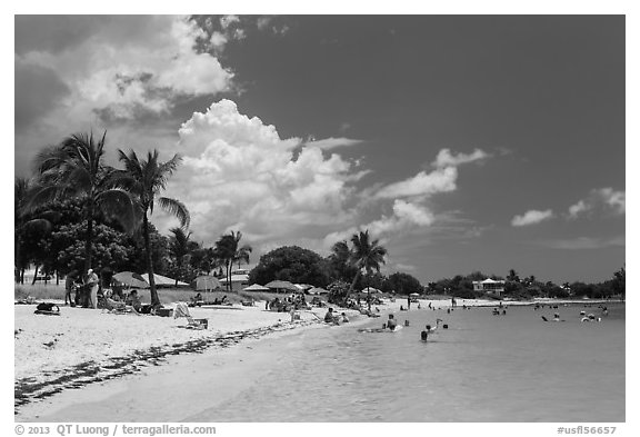 Sombrero Beach in summer, Marathon Key. The Keys, Florida, USA