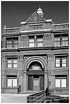 Savannah Cotton Exchange. Savannah, Georgia, USA (black and white)