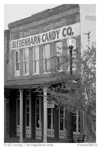 Biedenharn Candy building, where Coca-Cola was first bottled. Vicksburg, Mississippi, USA