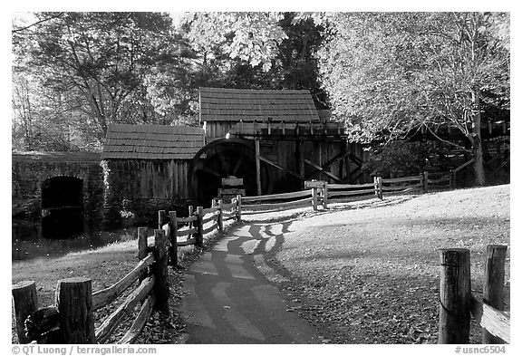 Mabry Mill, Blue Ridge Parkway. Virginia, USA