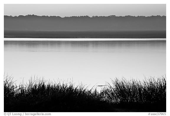 Beaufort Bay at sunrise. Beaufort, South Carolina, USA