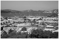 Charlotte Amalie. Saint Thomas, US Virgin Islands ( black and white)