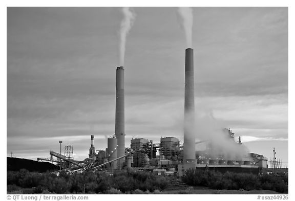 Coal fired power plant, Joseph City. Arizona, USA