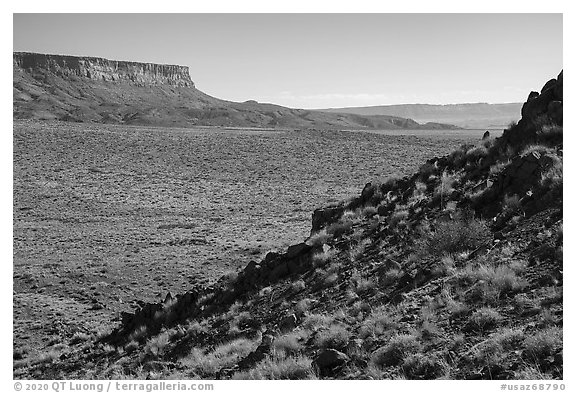 Vermilion Cliffs near Bonelli Springs. Vermilion Cliffs National Monument, Arizona, USA