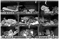 Community box. Telluride, Colorado, USA (black and white)