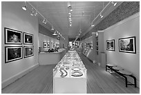 Gallery of fine art. Telluride, Colorado, USA (black and white)