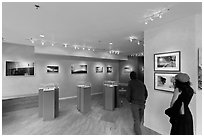 Art gallery. Telluride, Colorado, USA ( black and white)