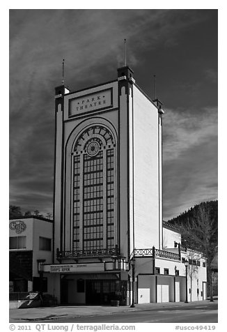 Historic Park Theater, Estes Park. Colorado, USA