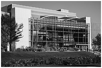 Denver Museum of Nature and Science. Denver, Colorado, USA ( black and white)