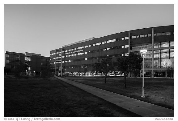 University of Colorado. Denver, Colorado, USA (black and white)