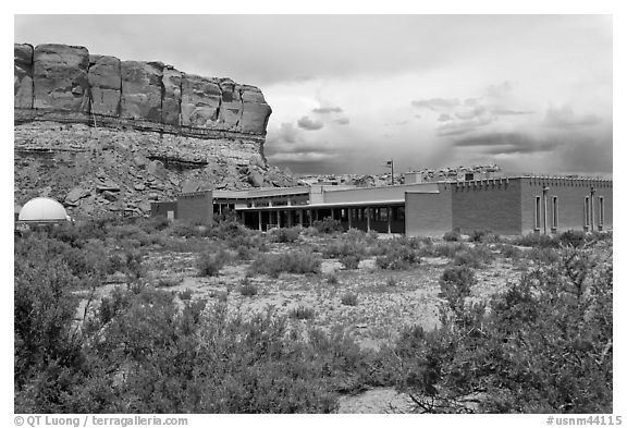 Visitor center. Chaco Culture National Historic Park, New Mexico, USA