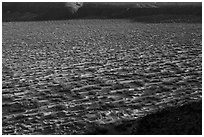 Crater floor, Kilbourne Hole. Organ Mountains Desert Peaks National Monument, New Mexico, USA ( black and white)