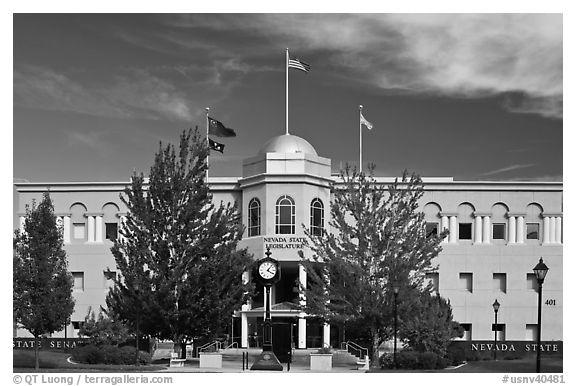 Nevada State Legistlature building. Carson City, Nevada, USA