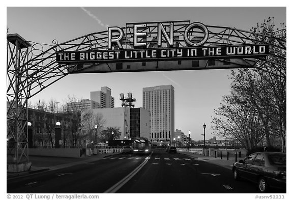 Original Reno Arch. Reno, Nevada, USA