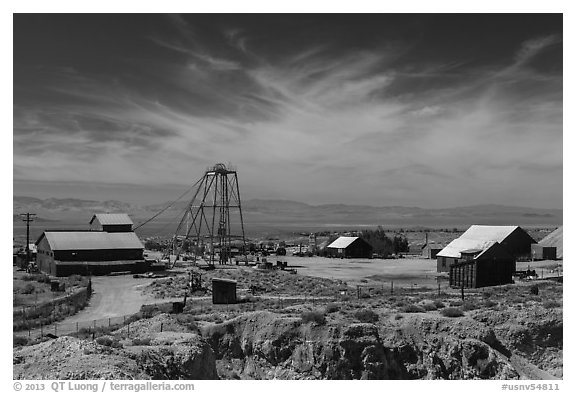 Tonopah historic mining park. Nevada, USA