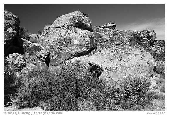 Village Site, Shooting Gallery. Basin And Range National Monument, Nevada, USA