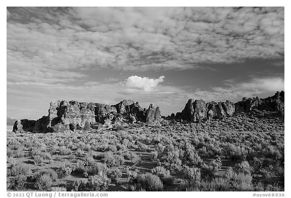 Garden Valley Crags. Basin And Range National Monument, Nevada, USA