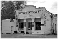 General store. Nevada, USA (black and white)