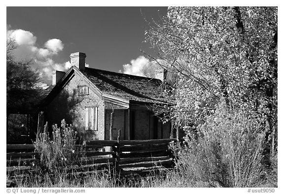 Old house, Grafton. Utah, USA