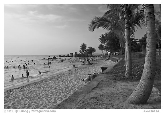 Long Beach and  Cau Castle, Duong Dong. Phu Quoc Island, Vietnam