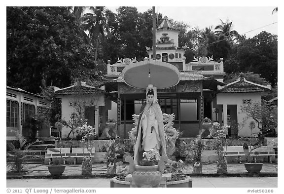 Buddhist temple, Duong Dong. Phu Quoc Island, Vietnam