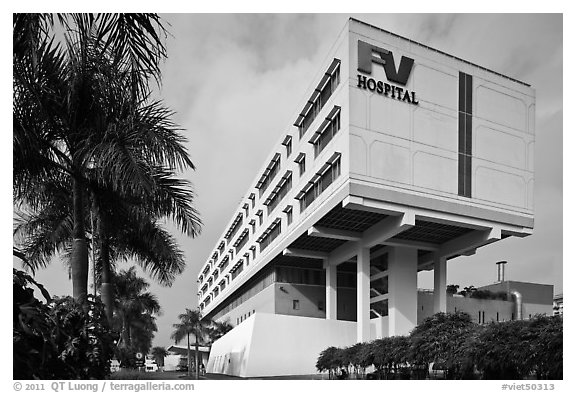 FV Hospital (one of the most modern in the country), Phu My Hung, district 7. Ho Chi Minh City, Vietnam