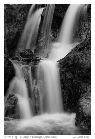 Waterfall detail, Fairy Stream. Mui Ne, Vietnam