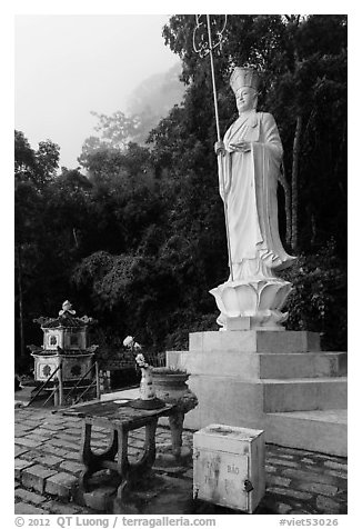 Buddhist statue. Ta Cu Mountain, Vietnam