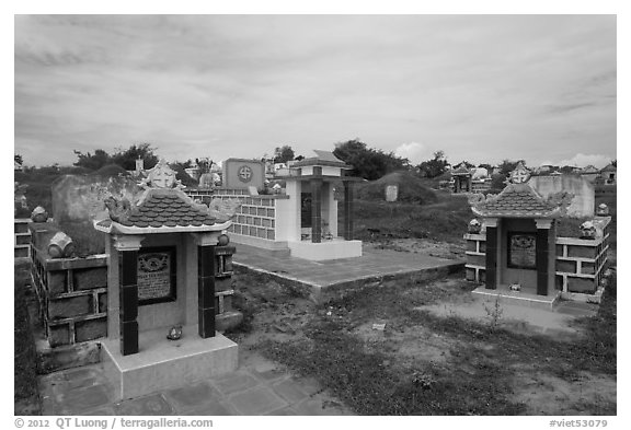 Buddhist tombs. Mui Ne, Vietnam