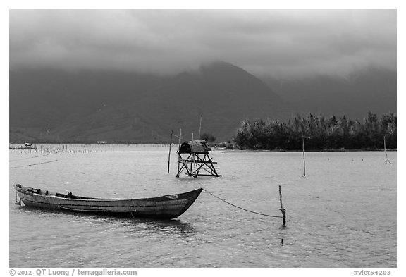 Lang Co lagoon. Vietnam