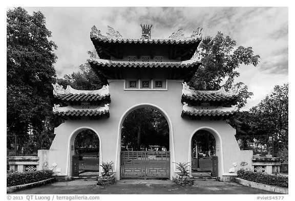 Le Van Duyet temple gate, Binh Thanh district. Ho Chi Minh City, Vietnam