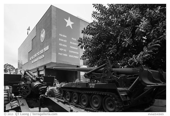 War Remnants Museum, district 3. Ho Chi Minh City, Vietnam