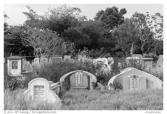 Tombs. Tra Vinh, Vietnam