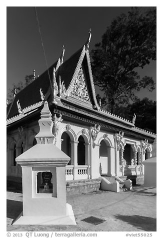 Ang Pagoda (Angkor Rek Borei). Tra Vinh, Vietnam