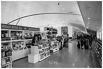 Inside terminal, Tan Son Nhat International Airport. Ho Chi Minh City, Vietnam ( black and white)