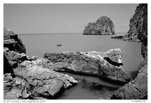 Limestone towers. Hong Chong Peninsula, Vietnam