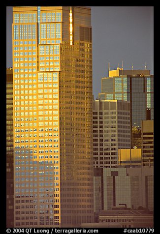High-rise buildings. Calgary, Alberta, Canada (color)