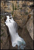 Waterfall of Nigel Creek. Banff National Park, Canadian Rockies, Alberta, Canada