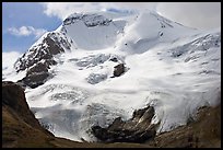 Hanging glacier on Mount Athabasca. Jasper National Park, Canadian Rockies, Alberta, Canada