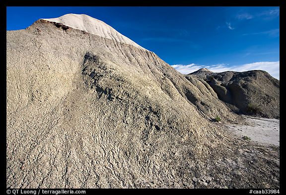 Mudstone with popcorn rock containing smectites, Dinosaur Provincial Park. Alberta, Canada (color)
