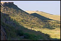 Cliffs, Head-Smashed-In Buffalo Jump. Alberta, Canada (color)