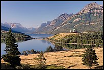 Waterton Lakes. Waterton Lakes National Park, Alberta, Canada (color)