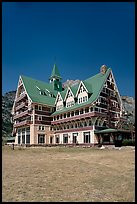 Prince of Wales hotel. Waterton Lakes National Park, Alberta, Canada ( color)