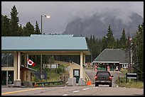 Border Crossing. Waterton Lakes National Park, Alberta, Canada